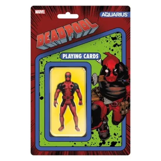 Aquarius Puzzles Marvel Deadpool Premium Playing Cards image {1}