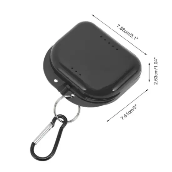 Unique Bargains Compact Braces Box with Buckle 1 Pc image {3}