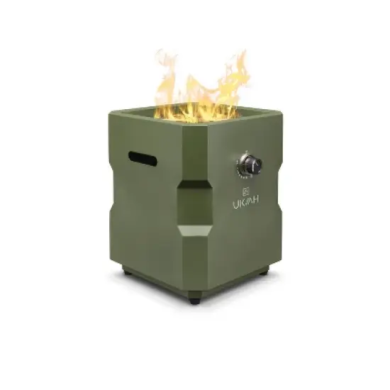 Tailgater X Portable Gas Fire Pit - Olive - Ukiah image {8}