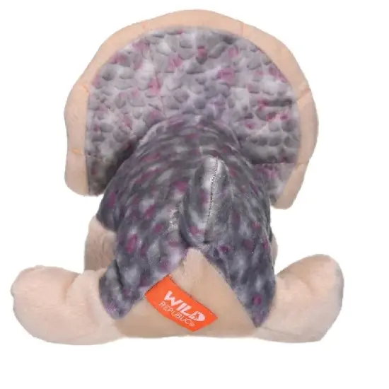 Wild Republic Cuddlekins Mini Triceratops Stuffed Animal, 8 Inches image {4}