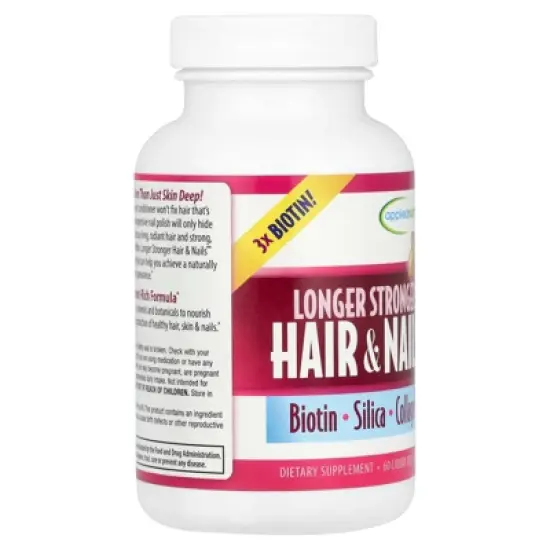 Applied Nutrition Longer Stronger Hair & Nails&reg;, 60 Liquid Soft-Gels image {3}