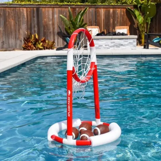 GoSports Splash Pass Floating Pool Football Game - 6pc image {1}