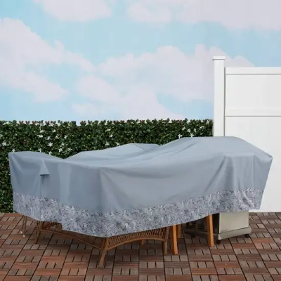 Vera Bradley Water-Resistant General Purpose & Conversation Set Cover 1pc Furniture Cover Gray image {1}