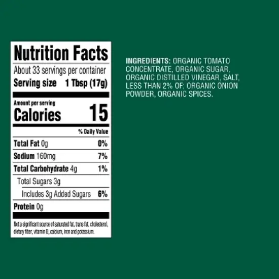 Organic Ketchup - 20oz - Good & Gather&trade; image {3}