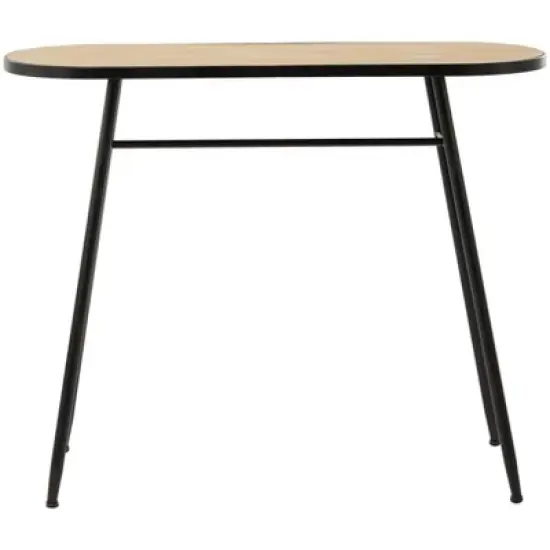 Industrial Metal Console Table Brown - Olivia & May image {4}
