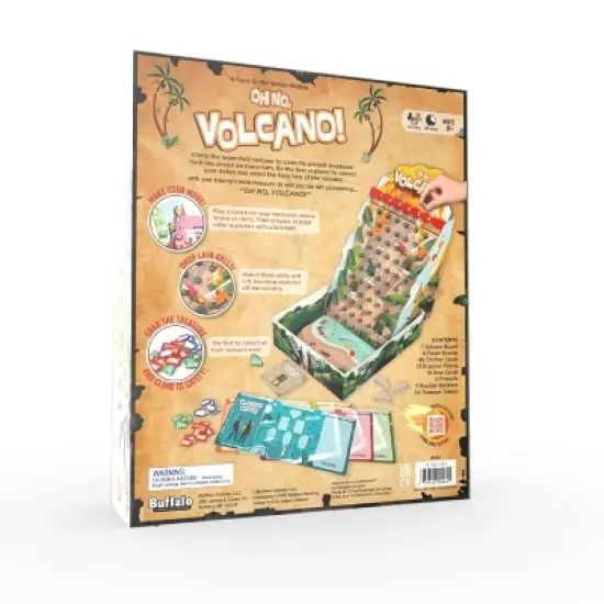 Buffalo Games Oh No Volcano Board Game image {6}