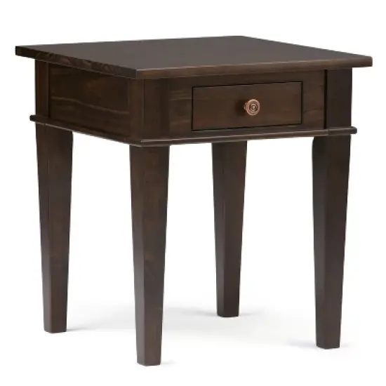 18" Sterling Solid Wood Contemporary End Table - Wyndenhall image {8}