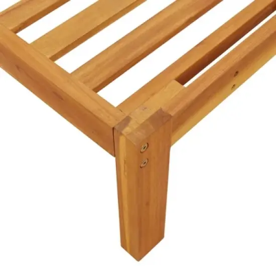 vidaXL Pallet Sofa Set Natural Wood Solid acacia wood 5 Piece Set image {6}