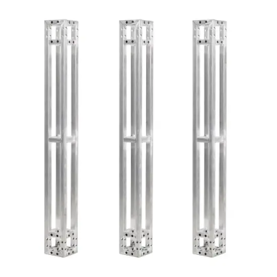 Artloge 3PCS Multiple Square Truss Segment Kit Studio Aluminum Truss Stand Party Backdrop DJ LED Lighting Trussing Box Wedding Stage image {10}