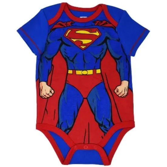 DC Comics Justice League Superman Baby Boys Short Sleeve Bodysuits & Pants  image {3}
