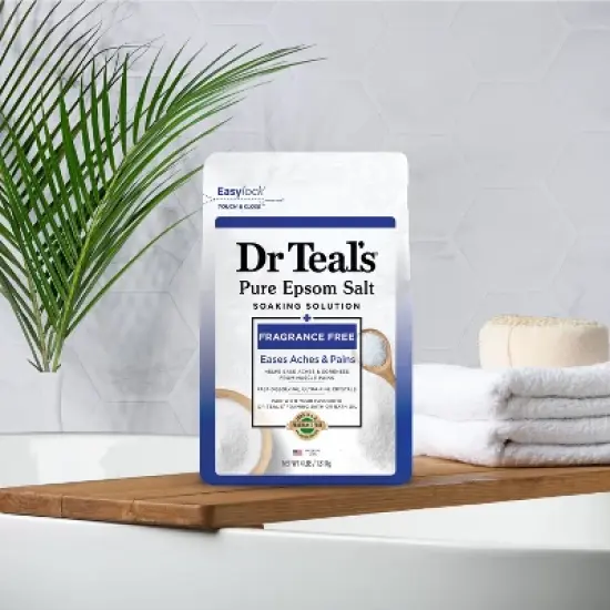 Dr Teal's Epsom Salt Magnesium Soak - Fragrance-Free - 4 lbs image {4}