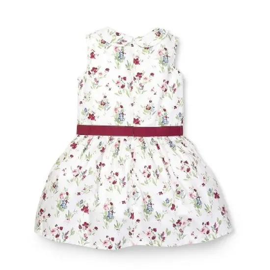 Hope & Henry Girls' Floral Pin-Tuck Dress, Infant image {1}