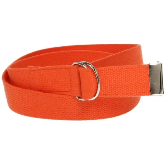 CTM Cotton Web Belt with D Ring Buckle image {11}