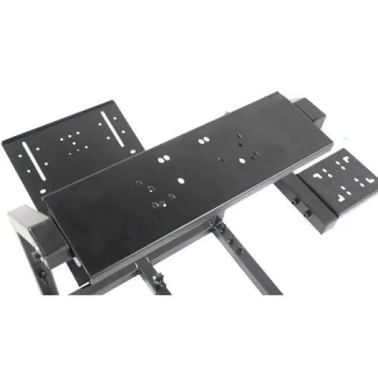 GTR Simulator GTA-BLK Black GTA Racing Simulator Cockpit with Gear Shifter Mount, Immersive Gaming Frame Without Seat image {1}