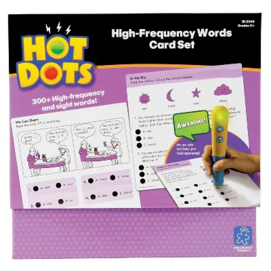 Educational Insights Hot Dots High-Frequency Words Set image {4}
