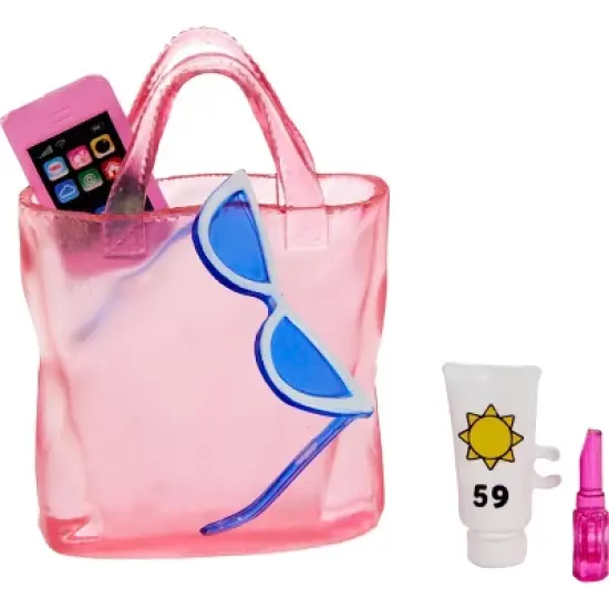 Barbie Doll with Swimsuit and Beach-Themed Accessories (Target Exclusive) image {4}