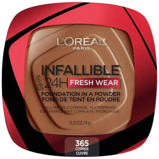 L'Oreal Paris Infallible Up to 24H Fresh Wear Foundation in a Powder - 0.31oz image {24}