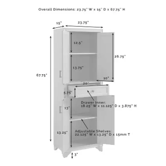2pc Tara Pantry Set - Crosley image {13}