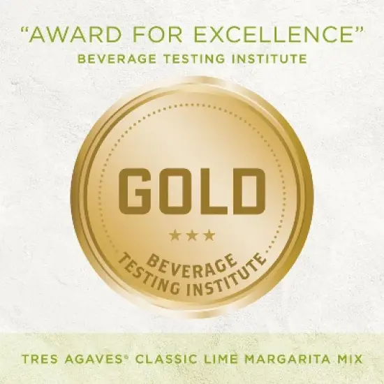 Tres Agaves Organic Margarita Mix - 1L Bottle image {2}