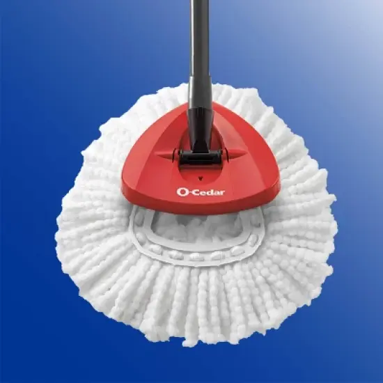 O-Cedar EasyWring Spin Mop and Bucket System image {4}
