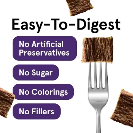 Real Meat Air-Dried Free-Range All-Natural Jerky Treats (Lamb & Liver, 4 oz) image {3}