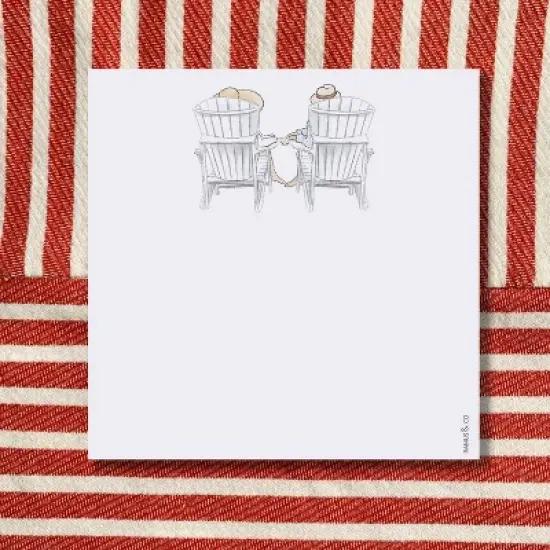 Together 6" x 6" Square Notepad by Ramus & Co (100 Heavyweight Tear-Off Sheets) image {1}