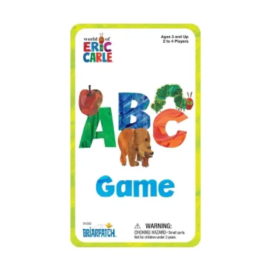 Briarpatch The World of Eric Carle - ABC Game in a Tin: Educational Board Game for 2-4 Players, 10-20 Minutes image {6}