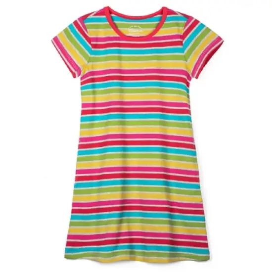 Mightly Toddler Fair Trade Organic Cotton Short Sleeve T-Dress image {1}