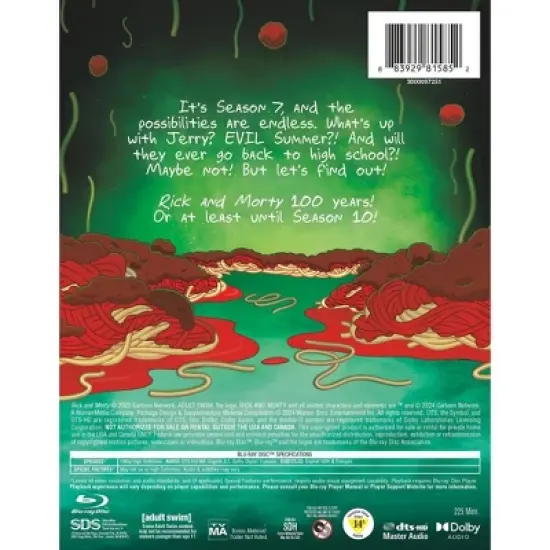 Rick and Morty: The Complete Seventh Season (Blu-ray) image {2}