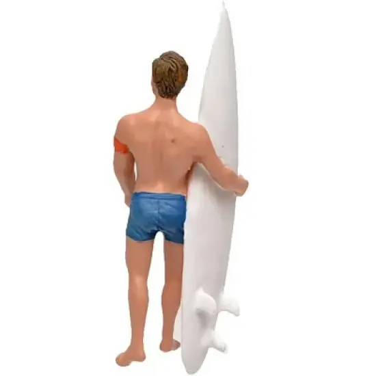 Surfer Greg Figure For 1:24 Scale Models by American Diorama image {2}