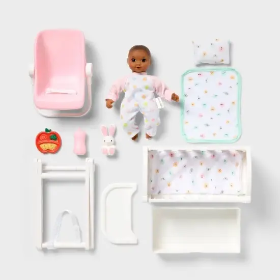 8" Little Baby Doll Set - Gigglescape&trade; image {6}