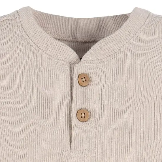 Gerber Baby Boys' 2-Pack Bodysuit and Shorts Set image {3}