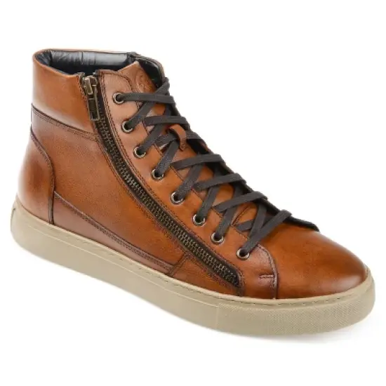 Thomas & Vine Xander Leather High Top Sneaker image {8}