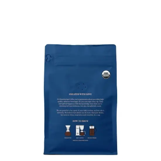 Chamberlain Coffee Organic Witty Fox Hazelnut Blend Medium Roast Ground Coffee - 10oz image {2}