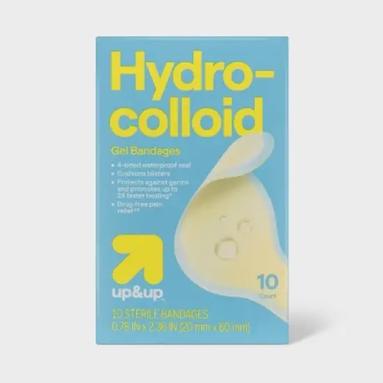 Hydrocolloid Bandages - 10ct - up&up&trade; image {4}