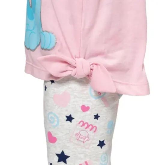 Blue's Clues & You! Girls Graphic T-Shirt and Leggings Outfit Set  image {6}
