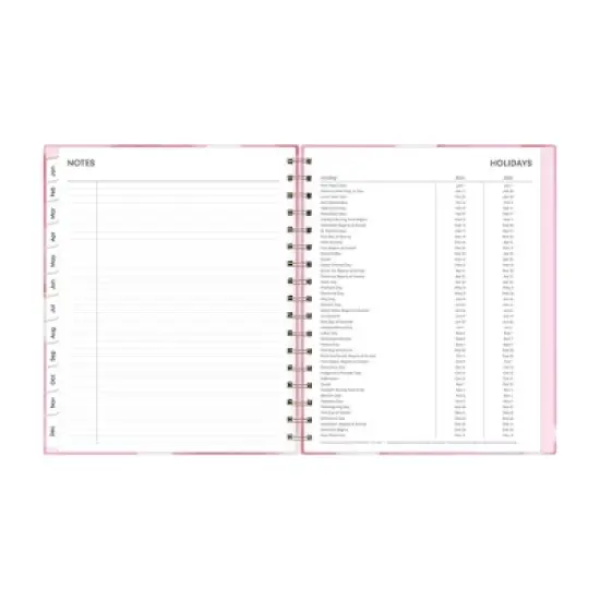 Blue Sky 2024 Planner 7"x9" Weekly/Monthly Hard Cover Raquel image {8}