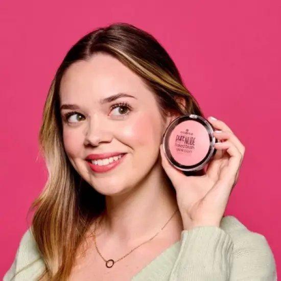 ESSENCE Pure Nude Baked Blush - 0.24oz image {3}