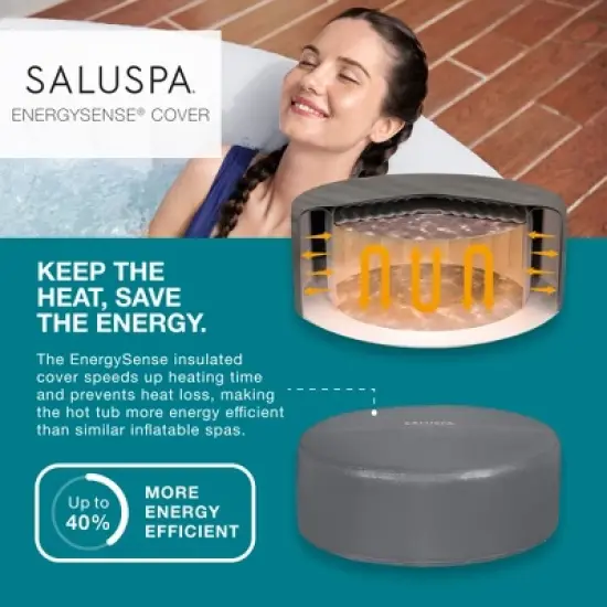 Bestway SaluSpa Fiji AirJet Inflatable Hot Tub with EnergySense Cover image {4}