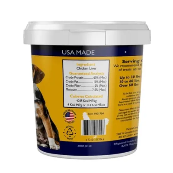 Stewart Freeze - Dried Chicken Liver Dog Treat image {3}