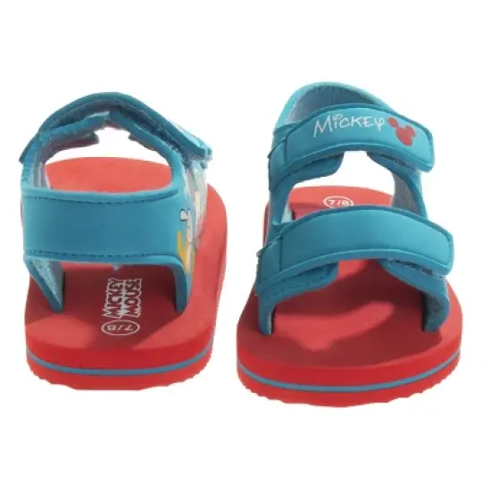 Disney Mickey Mouse Boys Dual Sizes Sandals. (Toddler/Little Kids) image {3}