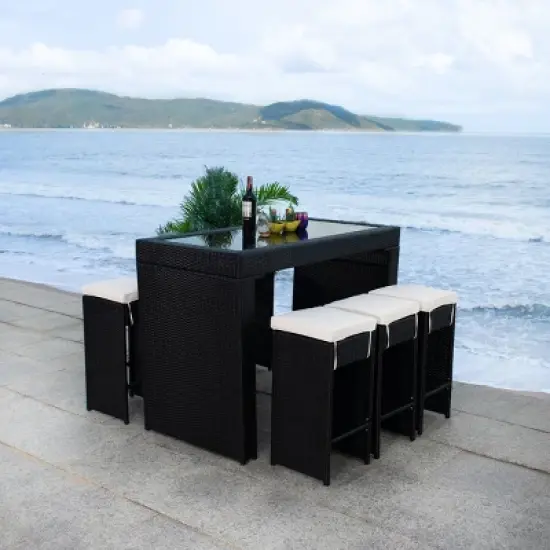 Horus Dining Set - Outdoor - PAT7502 - Safavieh image {2}