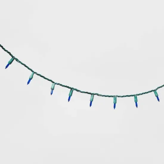 100ct Incandescent Smooth Mini Christmas String Lights with Green Wire - Wondershop&trade; image {2}