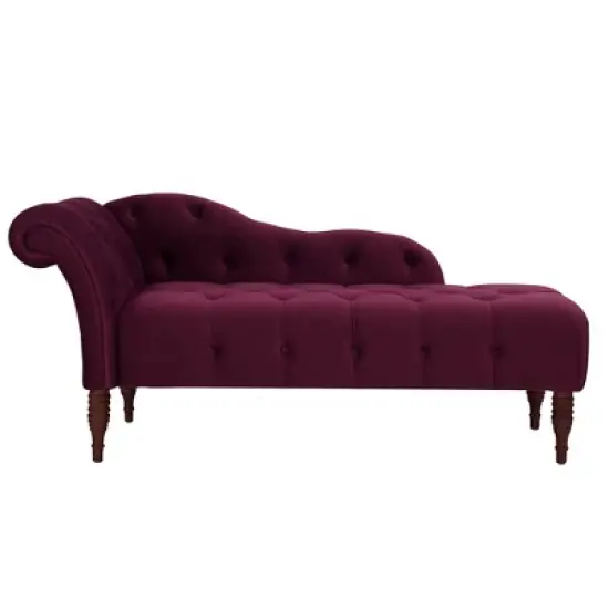 Jennifer Taylor Home Samuel Tufted Roll Arm Chaise Lounge image {6}