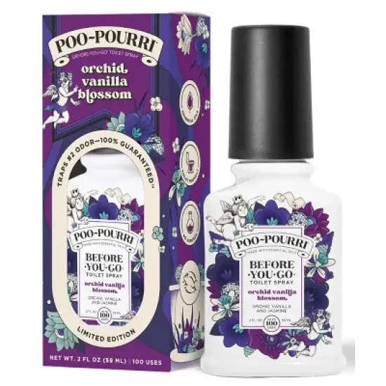Poo-Pourri Orchid Vanilla Blossom Toilet Spray 2 fl oz image {5}