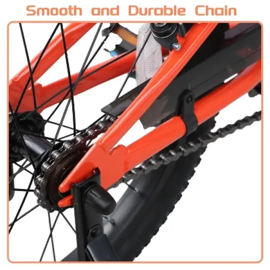 Itopfox Retro Style Kids Bike for Boys and Girls, High Carbon Steel Bicycle with Adjustable Handlebars and Seat, Dual V-Brakes, Kickstand image {6}