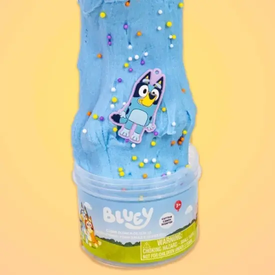 Bluey Slimygloop Scented Slime Dome Jar - Blue: Sensory Development Toy, 8 oz, For Kids image {3}