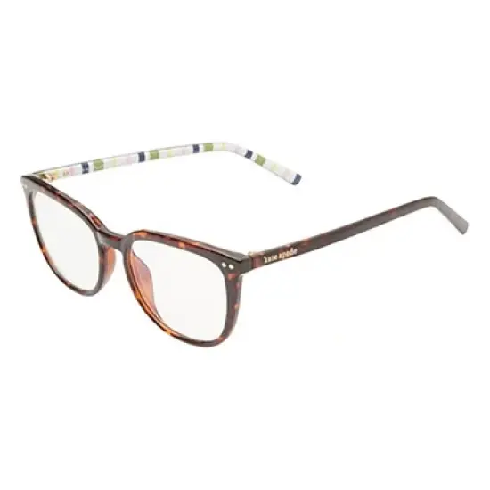 Kate Spade KS Albi/BB 8XS Womens Rectangle Reading Glasses Havana Multicolor 52mm image {2}