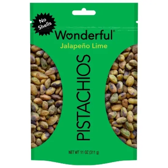 Wonderful Pistachios No Shell Jalapeno Lime - 11oz image {9}