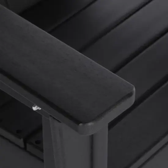 WestinTrends Malibu Kids Outdoor HDPE Adirondack Plastic Patio Chair image {14}